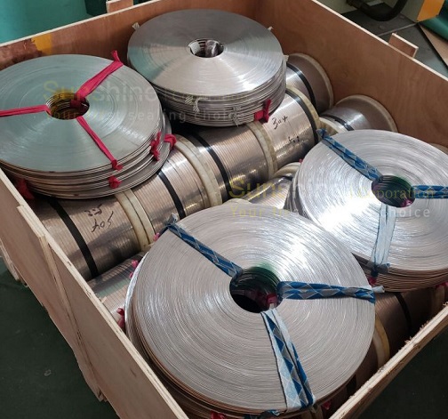 SS 316L V-shape Metallic Strip Tape for Spiral wound gaskets