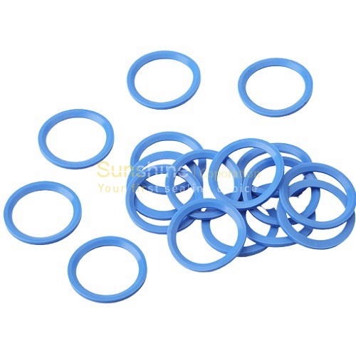 أزرق Fluorosilicone FVMQ Seal Gasket